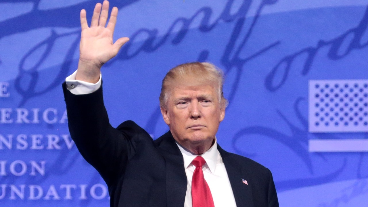 President of the United States Donald Trump speaking at the 2017 Conservative Political Action Conference (CPAC) in National Harbor, Maryland. Image Credit: Gage Skidmore.