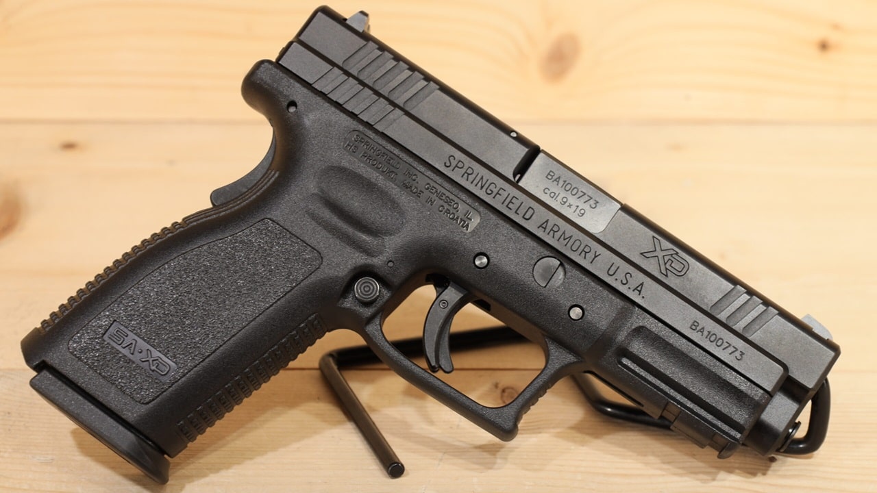 Springfield Armory XD9. Image Credit: Creative Commons.