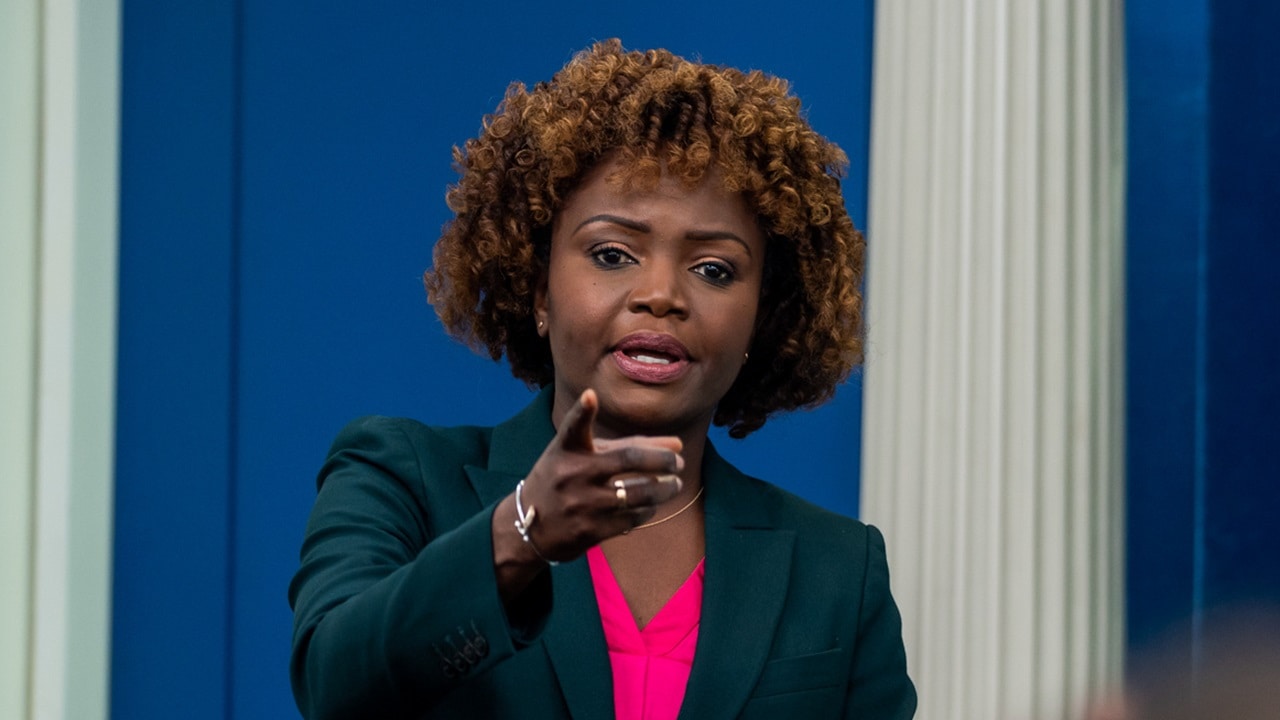 Press Secretary Karine Jean-Pierre, joined by FEMA Administrator Deanne Criswell, holds a press briefing Tuesday, September 27, 2022, in the James S. Brady Press Briefing Room of the White House. (Official White House Photo by Cameron Smith)