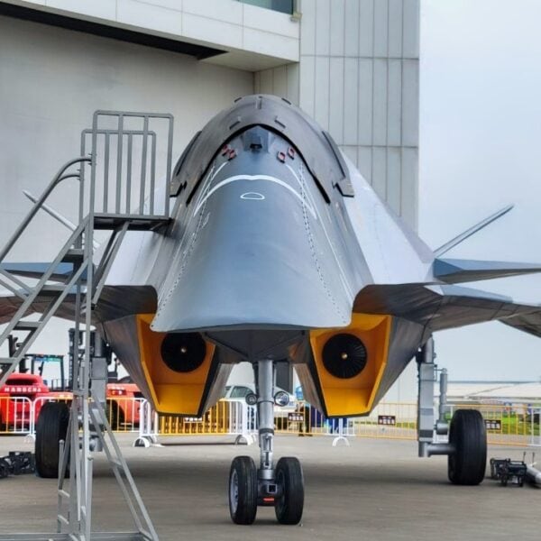 China's White Emperor 6th Generation Fighter Mockup.