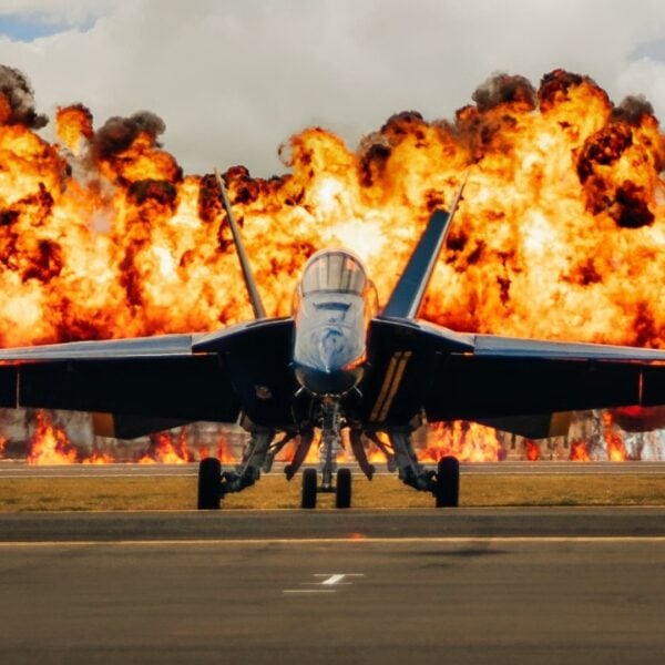 U.S. Navy Super Hornet Fighter