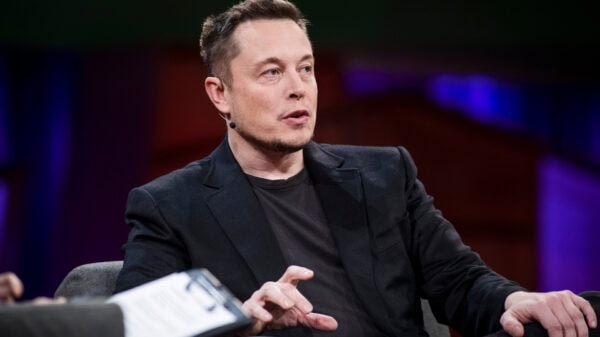 Elon Musk interviewed by Chris Anderson at TED2017 - The Future You, April 24-28, 2017, Vancouver, BC, Canada. Photo: Marla Aufmuth / TED