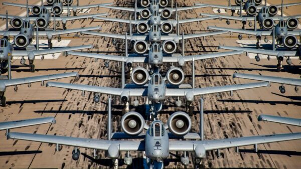 A-10 Warthog Elephant Walk.