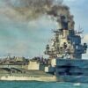 Aircraft Carrier Admiral Kuznetsov Russian Navy.