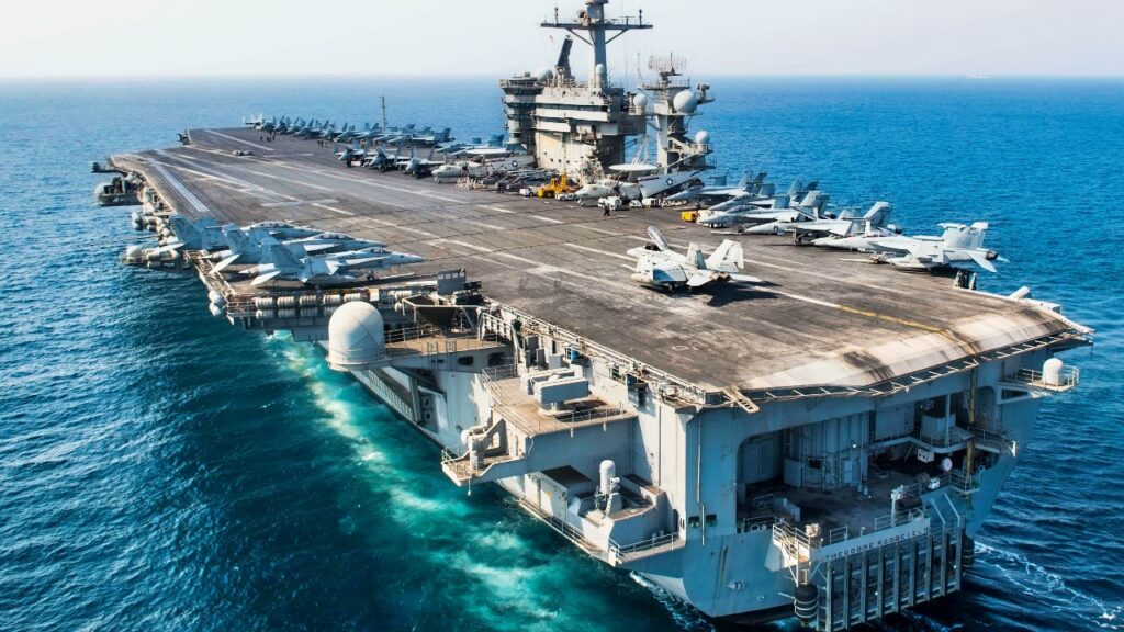 $4,500,000,000 U.S. Navy Nuclear Aircraft Carrier 'Sunk' by Tiny