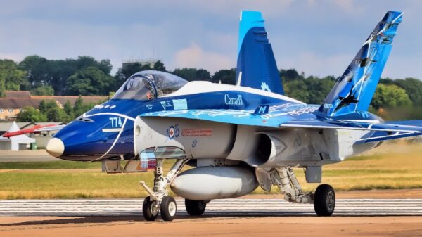CF-18 Canada Air Force.