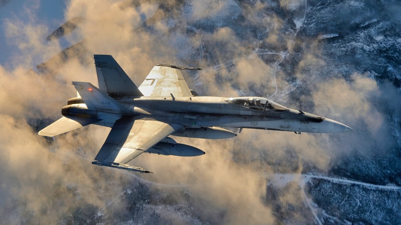 Canada Air Force CF-18.