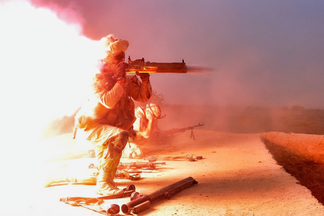 Canada Army Firing M72