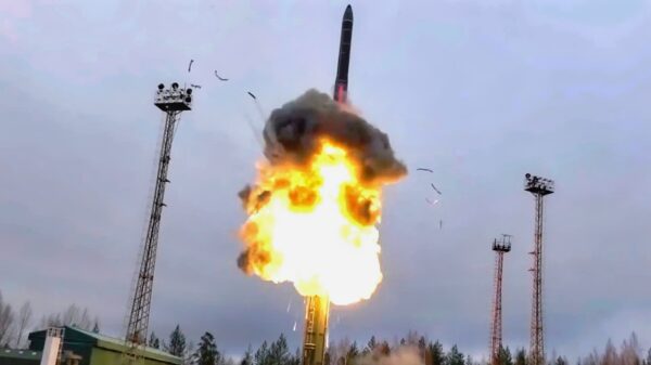 Oreshnik ICBM from Russia.