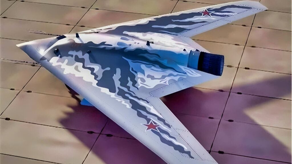 Sukhoi S-70 Okhotnik-B Stealth Drone