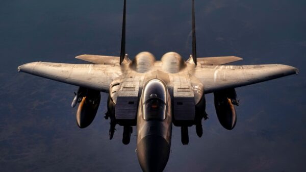 U.S. Air Force F-15E Strike Eagle.