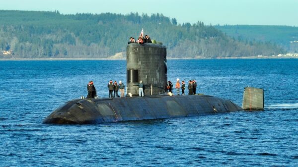 Victoria-Class Canada Submarine.