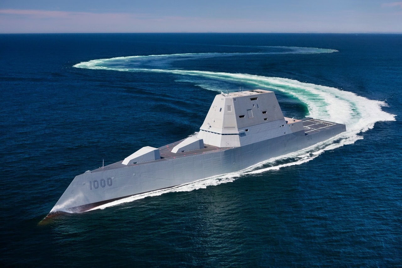 Zumwalt-Class Destroyer U.S. Navy.