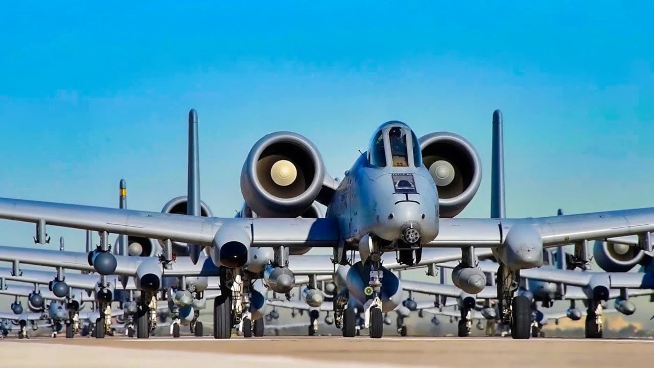 A-10 Warthog Elephant Walk.