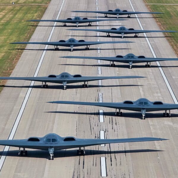 Air Force B-2 Bomber Elephant Walk.