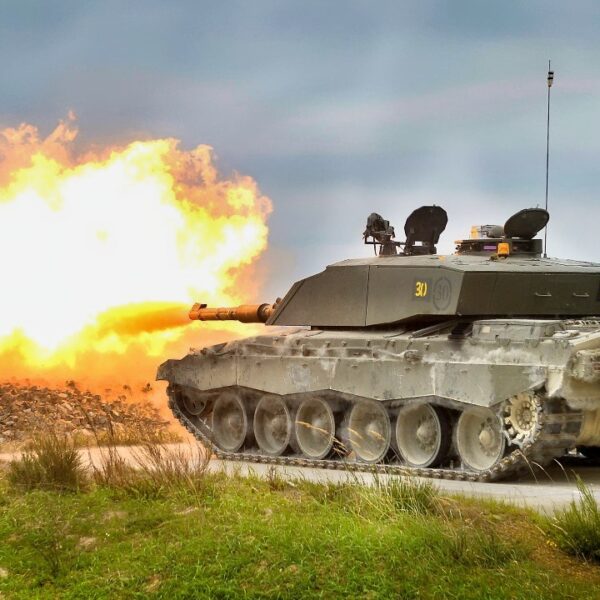 British Challenger 2 Tank.