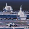 China Aircraft Carrier Models.