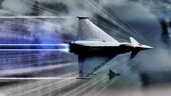 Eurofighter Typhoon Fighter.
