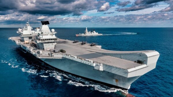 Queen Elizabeth-Class Royal Navy Aircraft Carrier