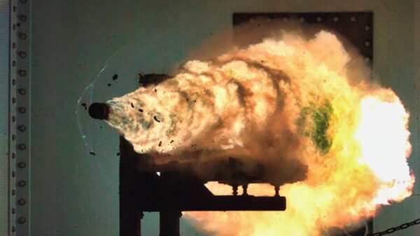Railgun Test from U.S. Navy in 2008.