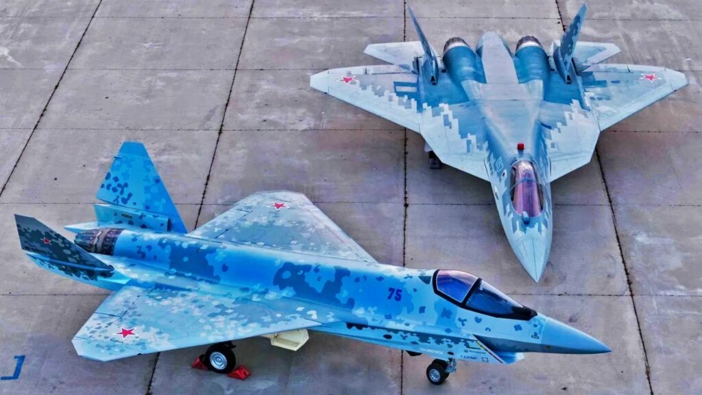 Su-57 and Su-75 Checkmate Russian Air Force