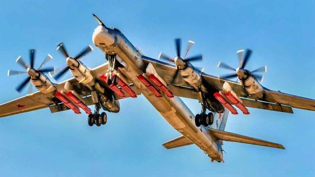 Tu-95 Bomber from Russia