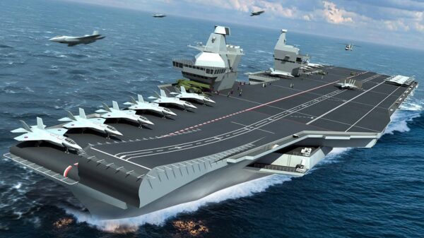 MUGEM-Class Aircraft Carrier screenshot from YouTube.