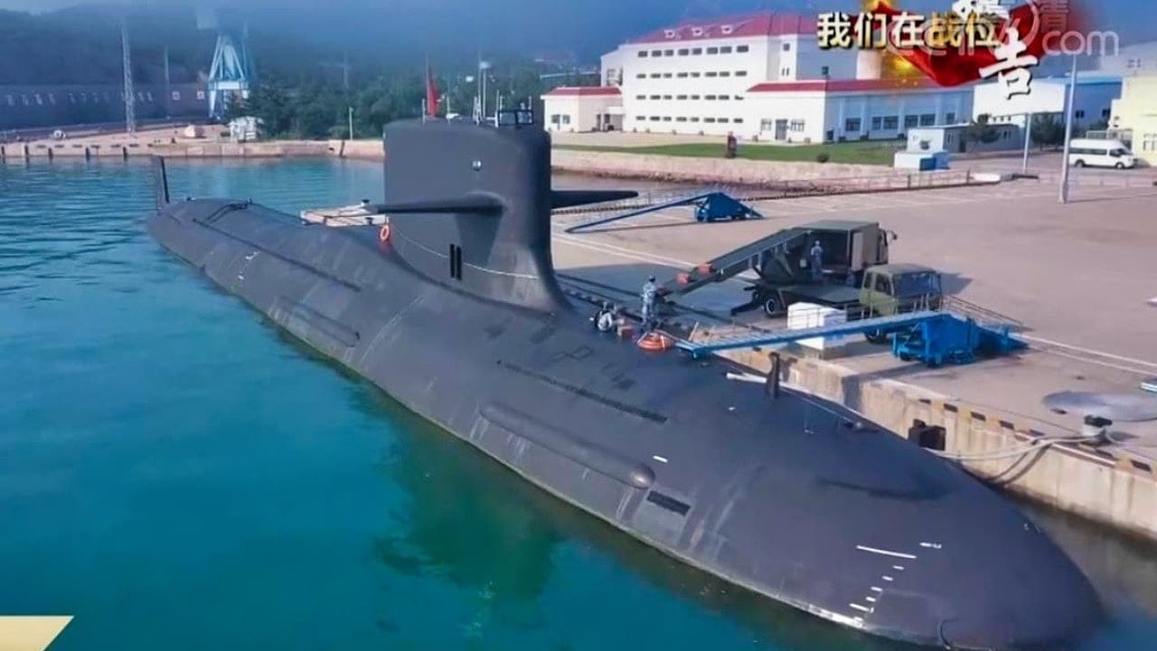 Type 093B Submarine from China.