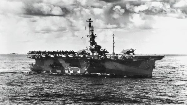 USS Wake Island Casablanca-Class Aircraft Carrier.