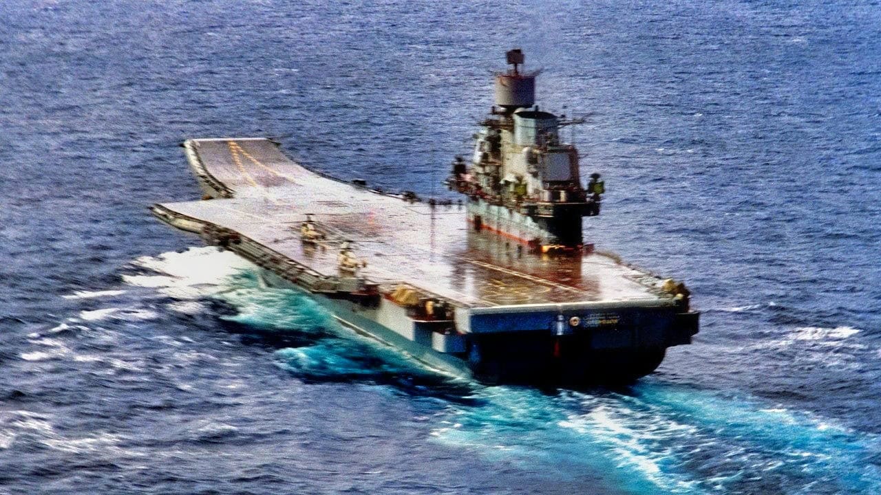 Admiral Kuznetsov Aircraft Carrier Russia