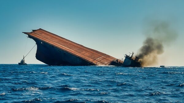 Aircraft Carrier Sinking