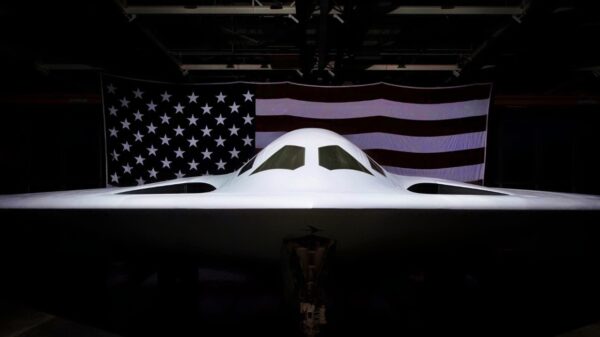 B-21 Raider Bomber.