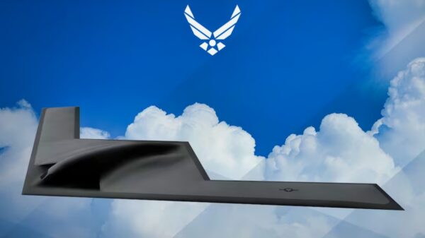 B-21 Raider Bomber.