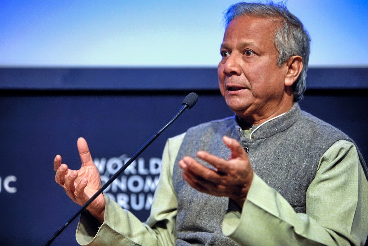 Bangladesh Muhammad Yunus.