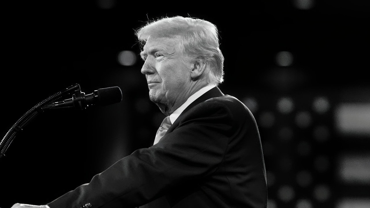 President Donald Trump speaks at the Conservative Political Action Conference at the Gaylord National Resort & Convention Center in Oxon Hill, Maryland, on Saturday, February 22, 2025. (Official White House Photo by Molly Riley