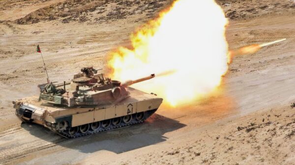 M1 Abrams Firing