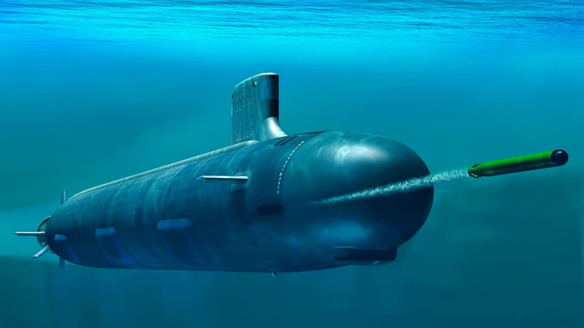 Mark 48 Torpedo.