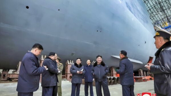 North Korea Submarine KCNA Media Photo