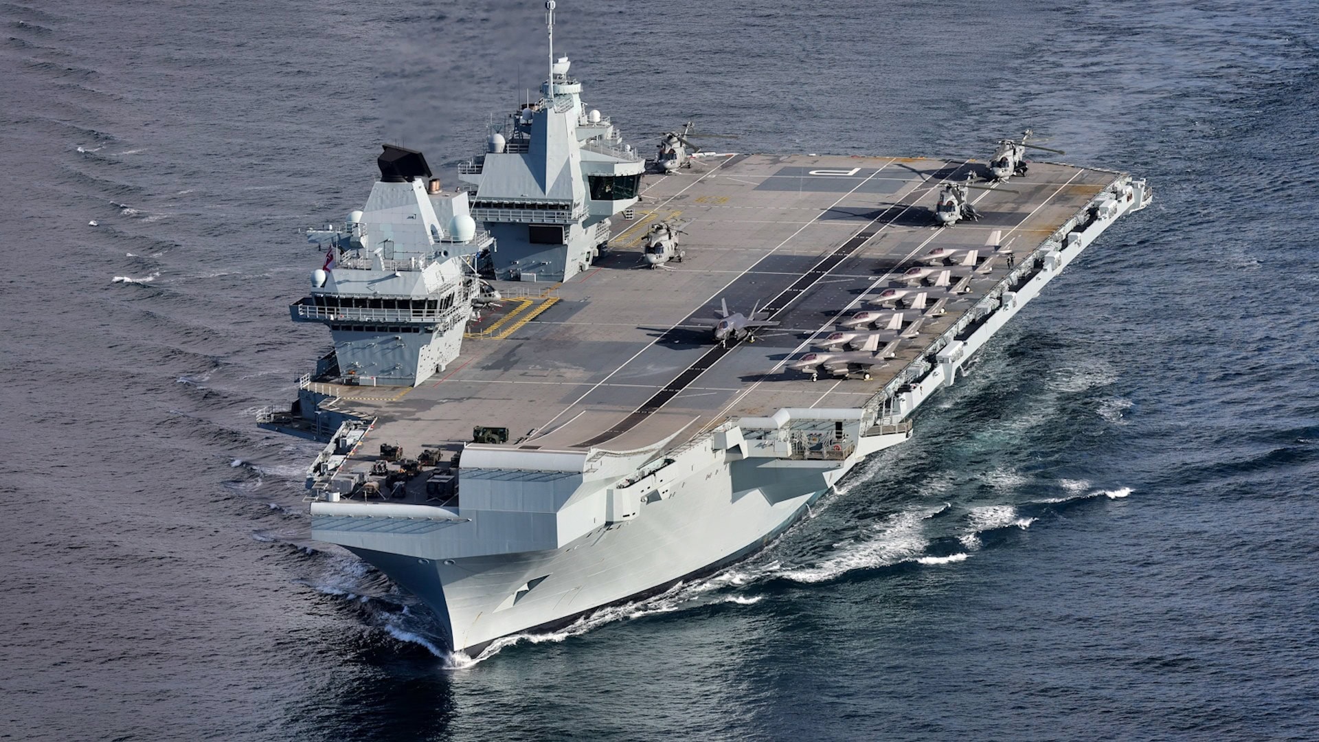Royal Navy Aircraft Carrier 2025