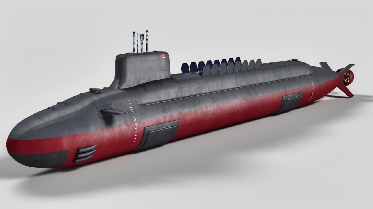 Type 096 Submarine from China.