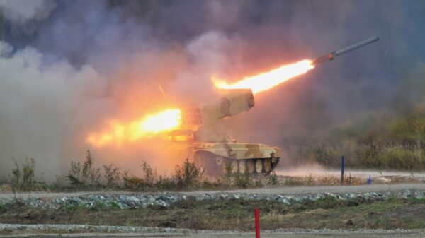 Ukraine War TOS-1A