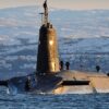 Vanguard-Class Submarine From Royal Navy.