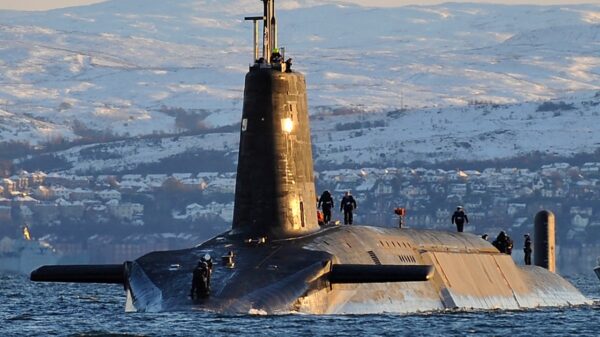 Vanguard-Class Submarine From Royal Navy.