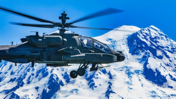 Apache Helicopter U.S. Army