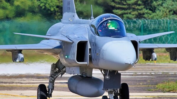 JAS 39 Gripen on Runway