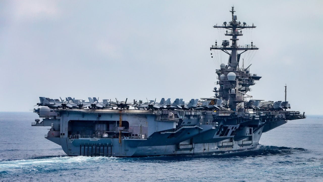 U.S. Navy Aircraft Carrier 2025