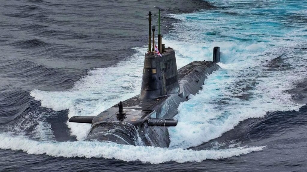 Sous-marin de classe Astute de la Royal Navy. Crédit photo : Royal Navy.