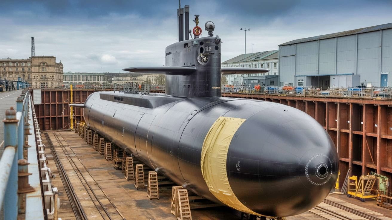 Astute-Class Submarine Mock-Up
