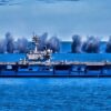 Nimitz-Class Aircraft Carrier at Sea