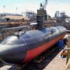 Dry Dock At Pearl Harbor for U.S. Navy Submarines
